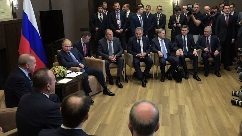 Путин назвал решения по итогам встречи с Эрдоганом судьбоносными