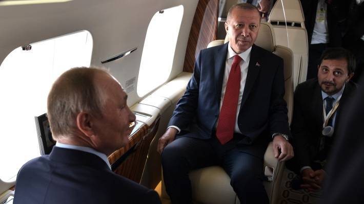 Эрдоган рассказал Путину детали операции против курдов-террористов в Сирии