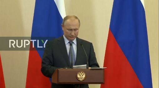 Путин заявил о важности избавления Сирии от иностранного военного присутствия