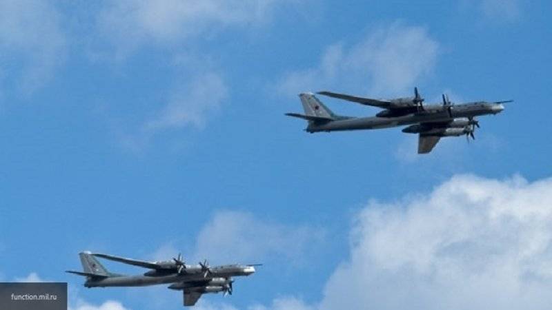 Два ракетоносца Ту-95МС совершили полеты над нейтральными водами Южной Кореи и Японии