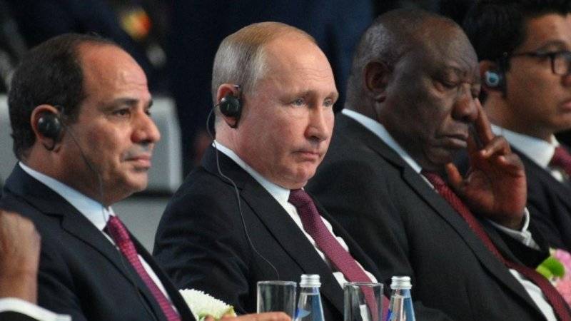 Путин заявил, что РФ простила странам Африки долг в 20 миллиардов долларов