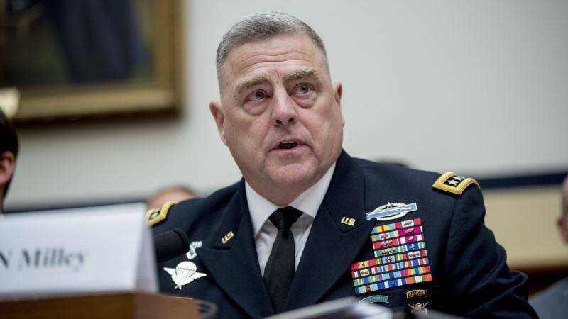 Генерал Милли предостерег от недооценки мастерства и мощи вооруженных сил США