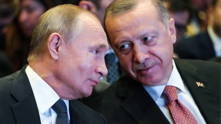 Путин и Эрдоган обсуждают в Сочи ситуацию в Сирии
