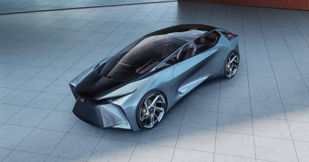 Новый электромобиль Lexus получил экран в&nbsp;потолке