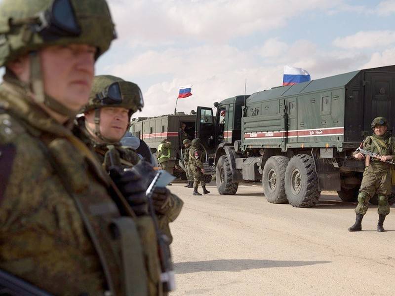 Военная полиция РФ в Сирии направилась в сторону границы с Турцией