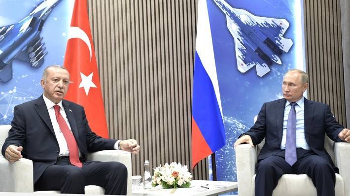 Путин заявил, что на переговорах с Эрдоганом они пришли к «судьбоносным решениям»