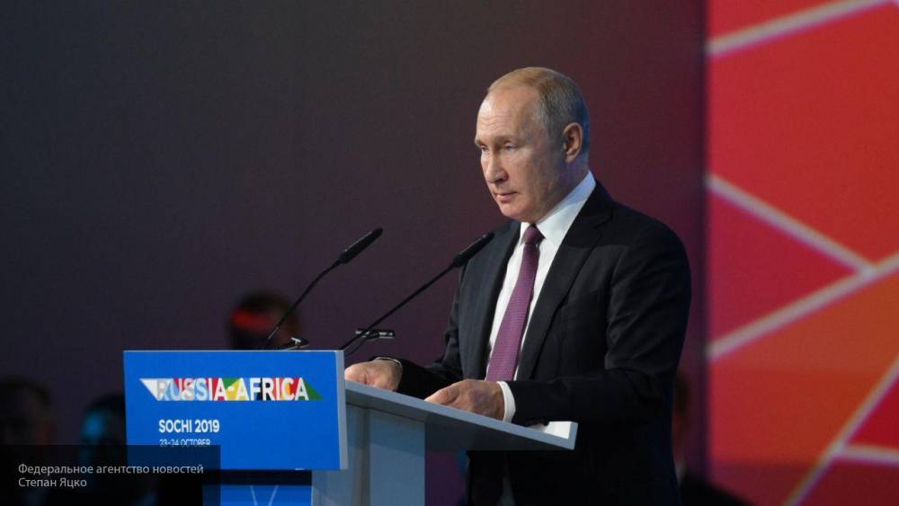 Путин выступил за развитие сотрудничества РФ и ЮАР