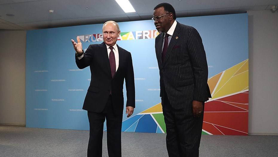 Путин рассказал о планах нарастить присутствие России в Африке