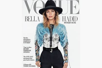 Белла Хадид снялась в откровенной фотосессии для Vogue