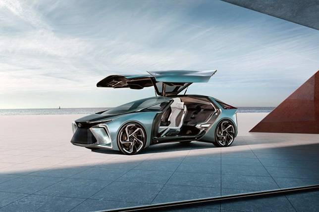 Компания Lexus представила электрический концепт-кар