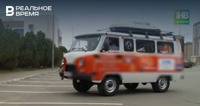 В Казани побывали участники кругосветного путешествия на «буханке» — видео