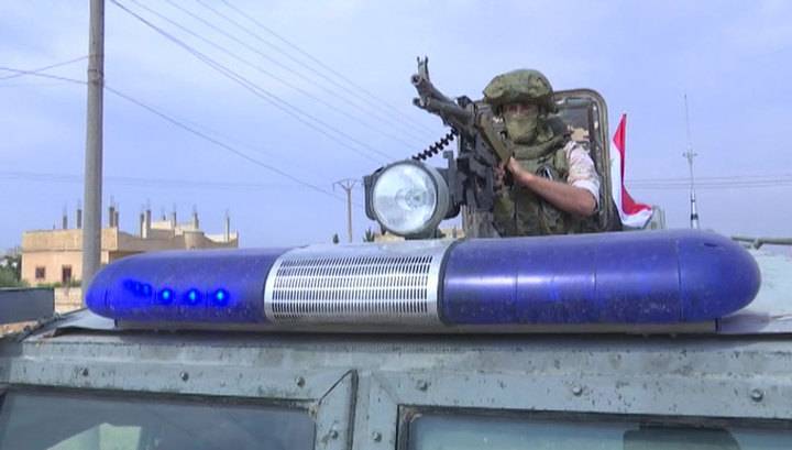 Военная полиция РФ начала патрулировать сирийско-турецкую границу