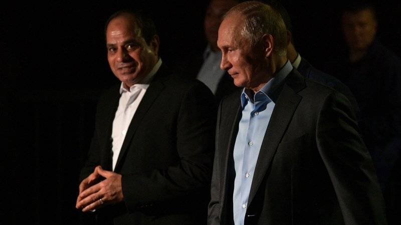 Ас-Сиси пригласил Путина на церемонию&nbsp;старта воздвижения АЭС «эд-Дабаа»