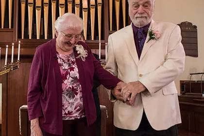 Вдовец отыскал свою школьную любовь спустя 63 года и женился на ней