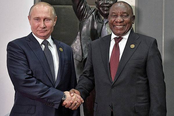 Путин заявил о необходимости сотрудничества между РФ и Африкой