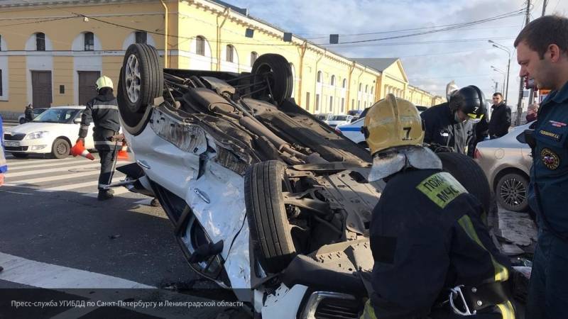 Пострадавший в ДТП в центре Петербурга рассказал подробности происшествия