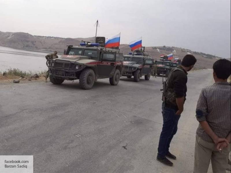 Военная полиция РФ движется к Кобани в рамках меморандума по курдам-боевикам в Сирии