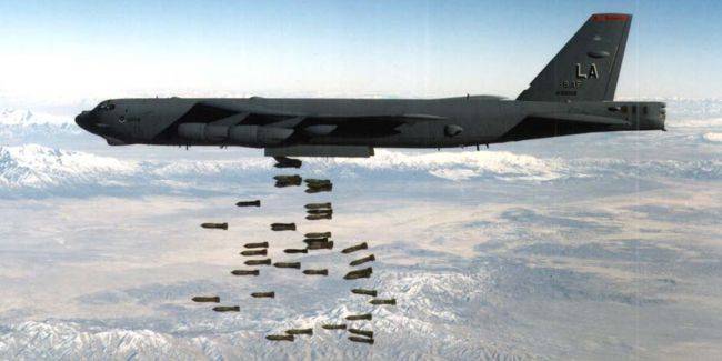 В Литве впервые тренировались американские бомбардировщики B-52