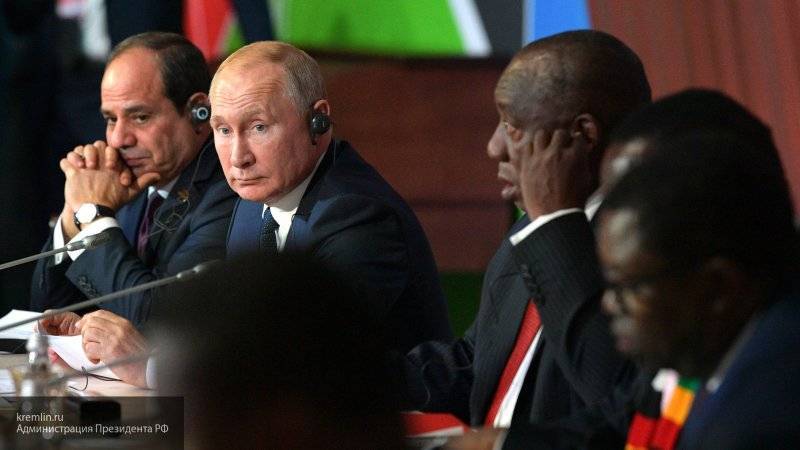 Путин надеется на увеличение товарооборота с Африкой до 40 млрд долларов в ближайшие годы