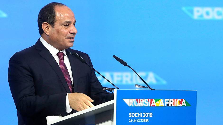 Президент Египта Ас-Сиси назвал саммит Россия – Африка триумфом для всех участников