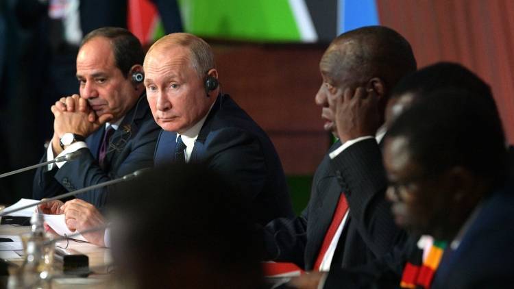 Путин заявил о необходимости укрепления стабильности в Африке