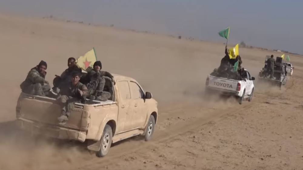 Представитель курдов-террористов заявил о частичном отводе боевиков от границы Сирии и Турции