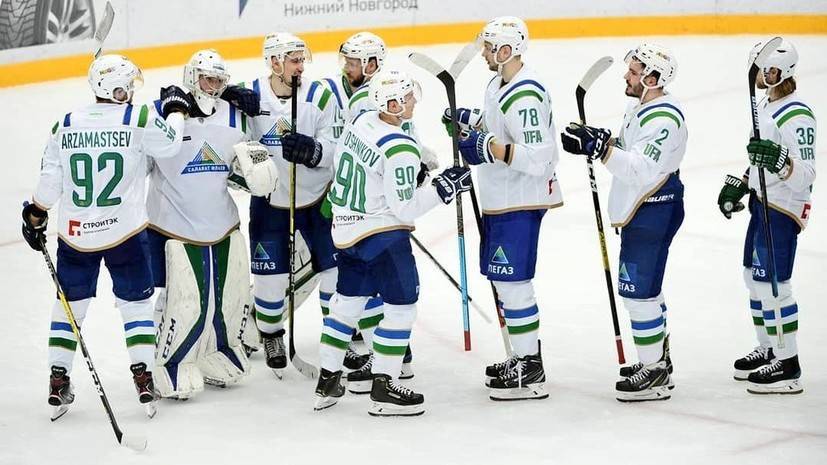 «Салават Юлаев» в овертайме обыграл «Витязь» в матче КХЛ