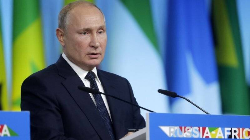 Путин надеется, что товарооборот РФ и Африки вырастет до 40 миллиардов долларов