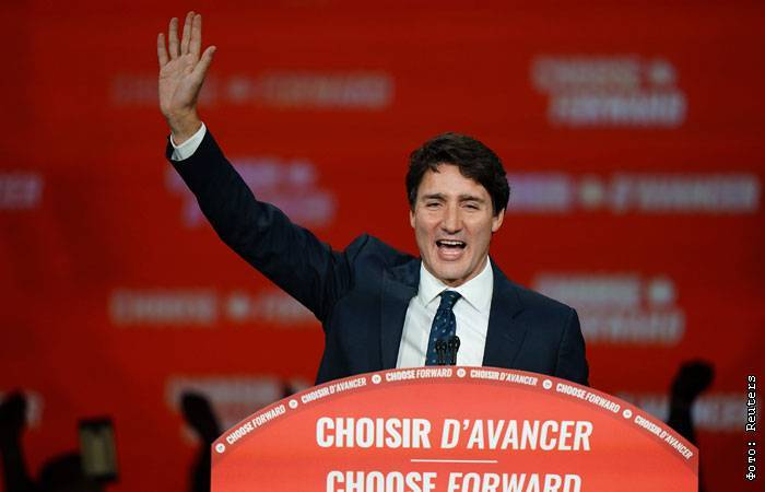 Трюдо вновь возглавит правительство Канады