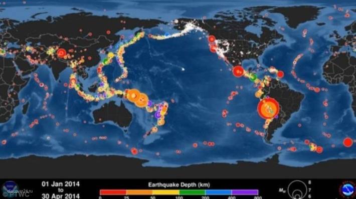 Ученые обнаружили аномальные признаки надвигающихся землетрясений