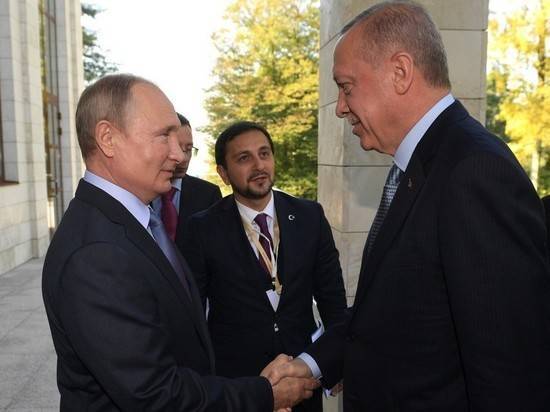 Путин пошутил с Эрдоганом: «Погоду для вас включил»