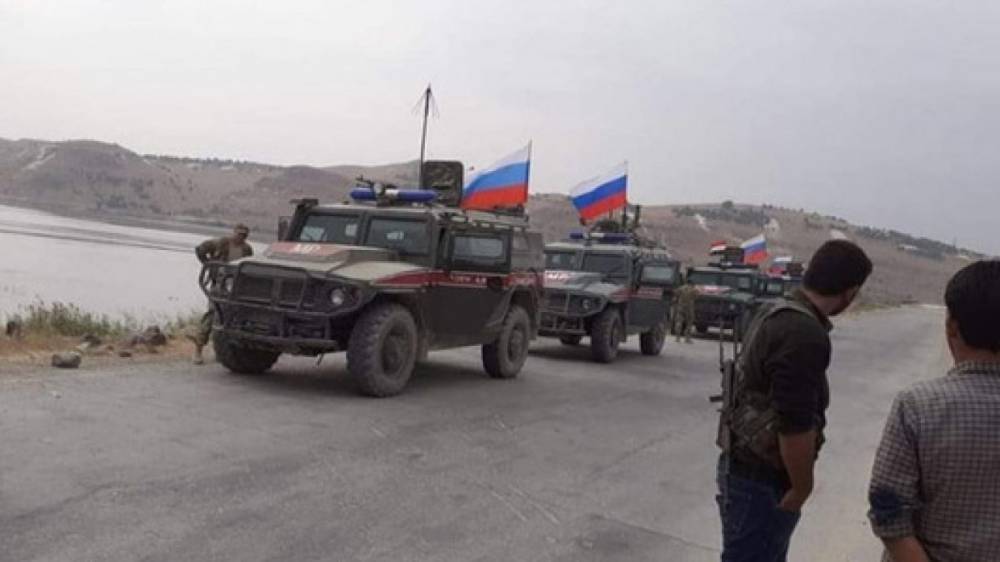Военная полиция РФ заняла высоту около освобожденного от курдов-террористов Кобани