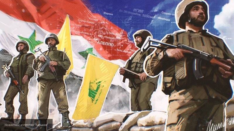 "Хезболла" вместе с армией Сирии вошла в освобожденный от курдов-террористов город Камышлы
