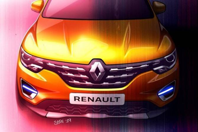 Renault готовит новый бюджетный кроссовер для Индии