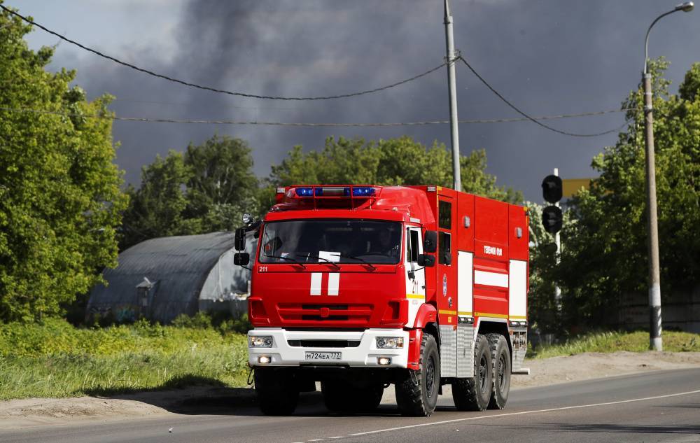 На заводе в Татарстане произошел пожар