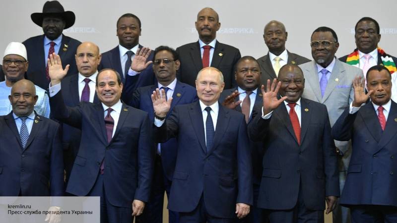 Путин встретится с главами Анголы, Кении и Маврикия