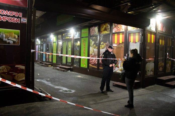 На рынке Киева взорвали гранату