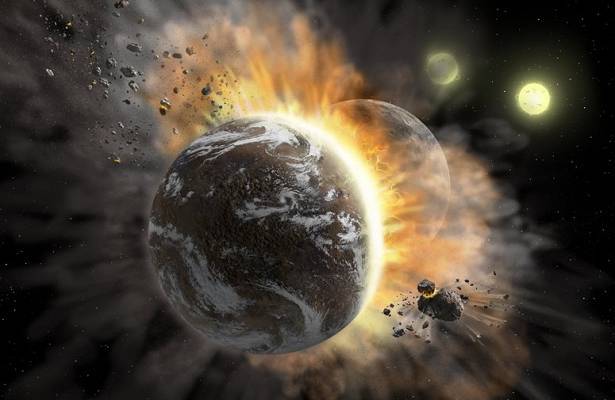 Астрономы описали столкновение двух экзопланет