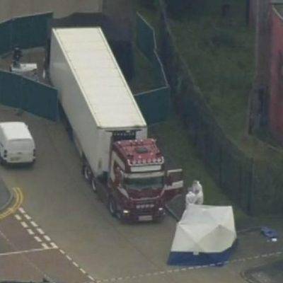 Китай пока не имеет данных о личностях 39 погибших в грузовике в Великобритании