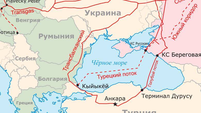 Украинский "Нафтогаз" сообщил об аресте акций "Турецкого потока"