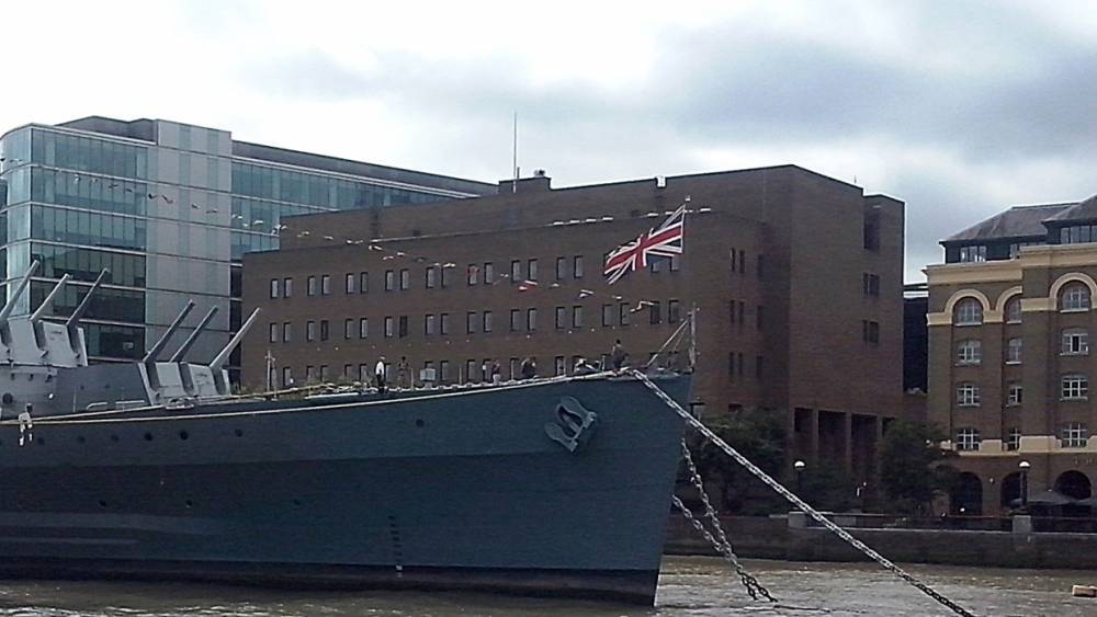 В Лондоне отпраздновали 10-летие установки мачт «Северной&nbsp;верфи» на крейсере «Белфаст»