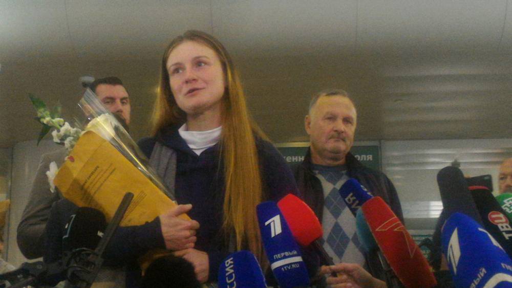 Вернувшаяся из американской тюрьмы Бутина заявила, что русские не сдаются