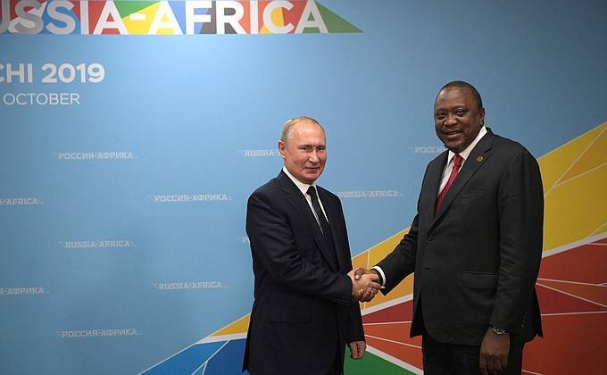 Встреча с&nbsp;Президентом Кении Ухуру Кениаттой