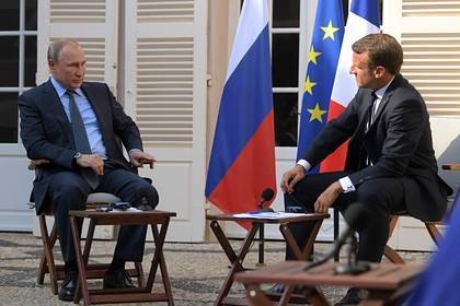 Путин рассказал Макрону о судьбоносных решениях по ситуации на границе Сирии