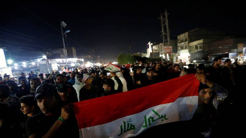 Число жертв протестов в Ираке увеличилось до 30
