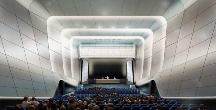 Уникальный зал-трансформер появится в петербургском «Лахта Центре»