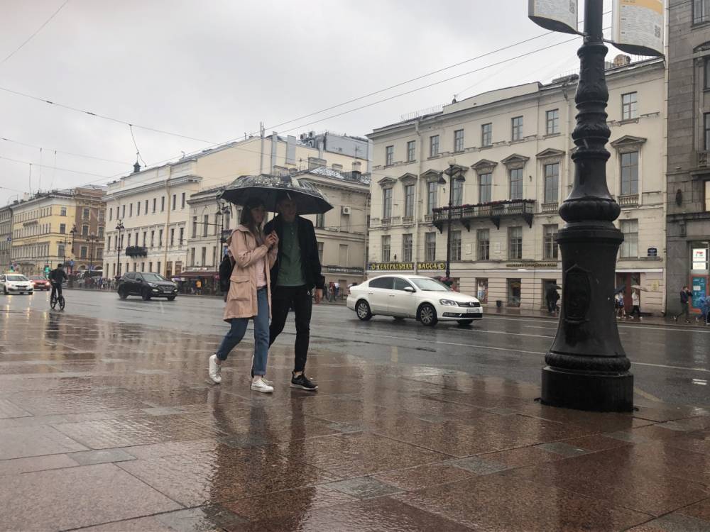 27 октября в Петербурге пройдут дожди