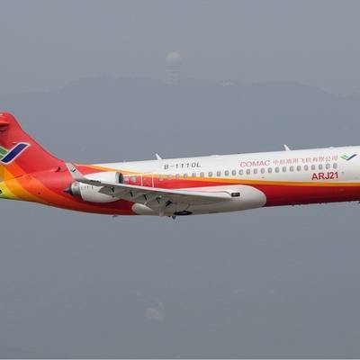 Китайский гражданский самолет выполнил свой первый прямой международный рейс