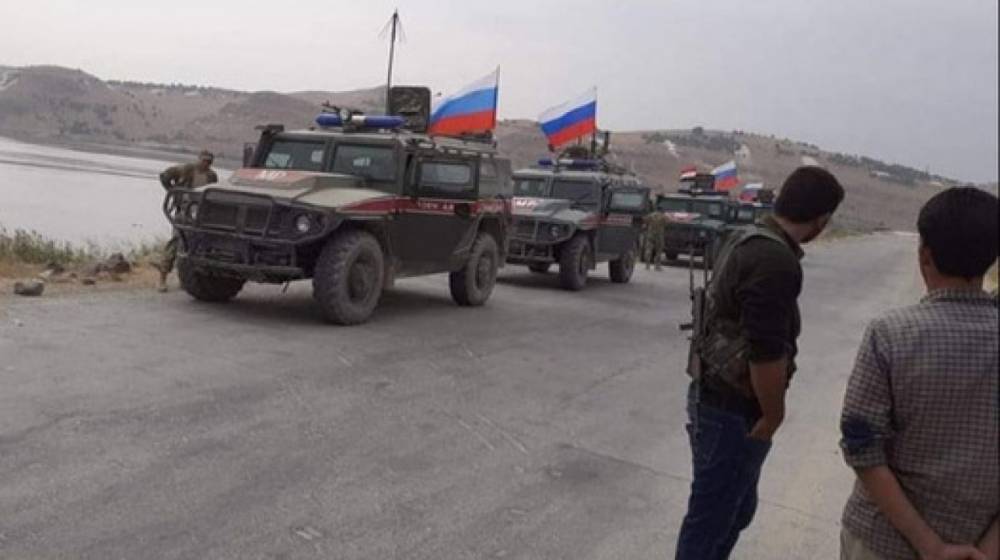 Военная полиция РФ провела патрулирование сирийско-турецкой границы