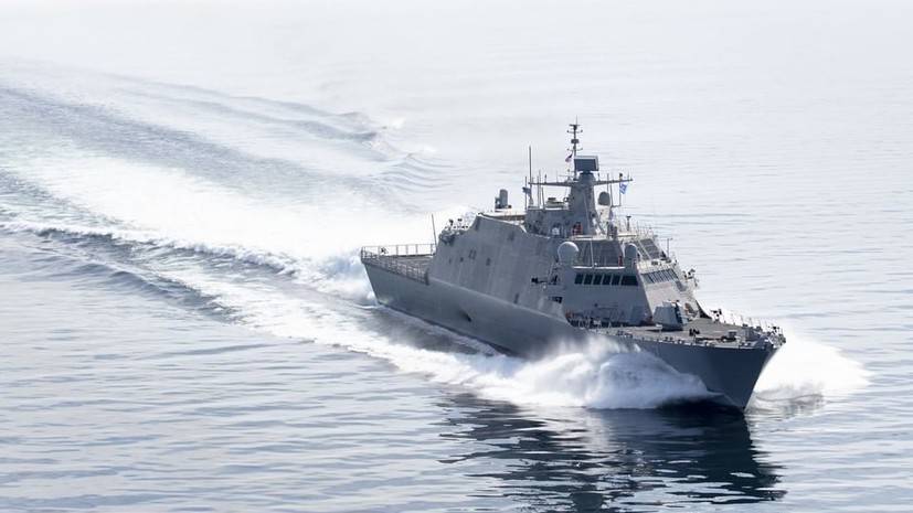 ВМС США ввели в строй боевой корабль прибрежной зоны Indianapolis - russian.rt.com - USA - шт. Индиана